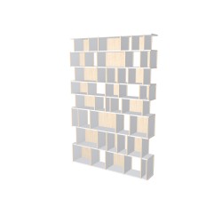 Meuble Bibliothèque sur-mesure (H239cm - L161 cm)