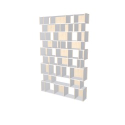 Meuble Bibliothèque sur-mesure (H252cm - L160 cm)