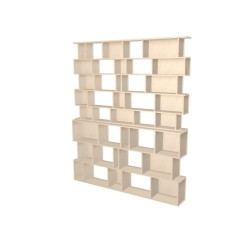 Meuble Bibliothèque sur-mesure (H239cm - L200 cm)