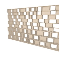 Meuble Bibliothèque sur-mesure (H263cm - L450 cm)