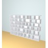 Custom bookcase  (H181cm - W280 cm)