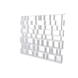 Custom bookcase  (H236cm - W267 cm)