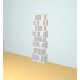 Custom bookcase  (H232cm - W75 cm)