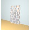 Custom bookcase  (H232cm - W140 cm)