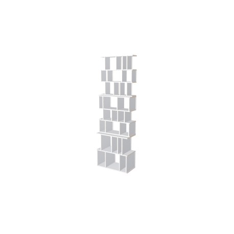 Boekenkast op maat  (H232cm - B75 cm)