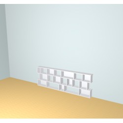 Meuble Bibliothèque sur-mesure (H76cm - L220 cm)