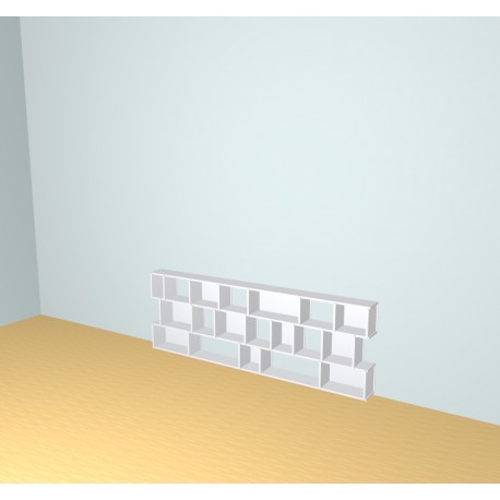 Meuble Bibliothèque sur-mesure (H76cm - L220 cm)