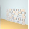Custom bookcase  (H182cm - W300 cm)