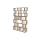 Custom bookcase  (H226cm - W150 cm)