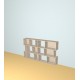 Meuble Bibliothèque sur-mesure (H109cm - L190 cm)