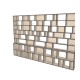 Custom bookcase  (H230cm - W350 cm)