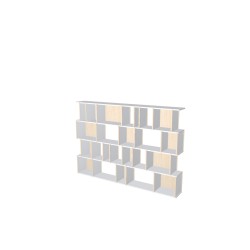 Custom bookcase  (H145cm - W212 cm)