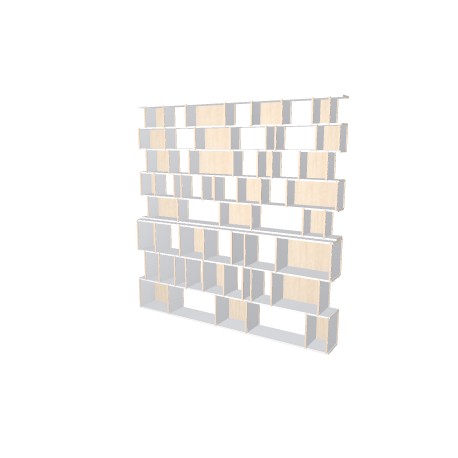Meuble Bibliothèque sur-mesure (H239cm - L239 cm)