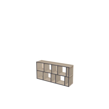 Custom bookcase  (H73cm - W150 cm)