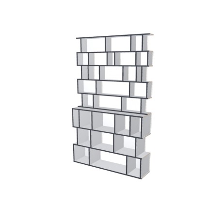 Custom bookcase  (H242cm - W150 cm)