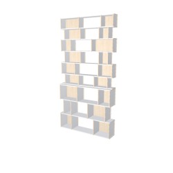 Meuble Bibliothèque sur-mesure (H263cm - L135 cm)