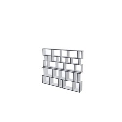Meuble Bibliothèque sur-mesure (H153cm - L178 cm)