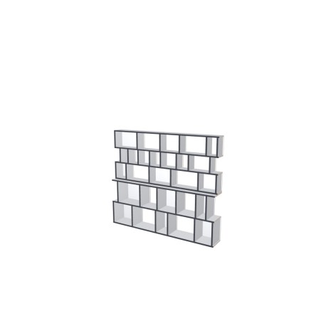 Meuble Bibliothèque sur-mesure (H153cm - L178 cm)