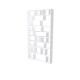 Custom bookcase  (H252cm - W133 cm)