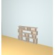 Custom bookcase  (H112cm - W158 cm)