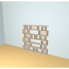 Custom bookcase  (H163cm - W168 cm)