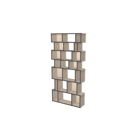 Custom bookcase  (H207cm - W100 cm)