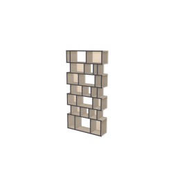 Boekenkast op maat  (H189cm - B95 cm)