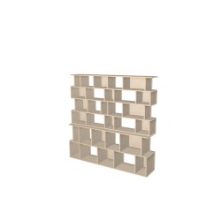 Boekenkast op maat  (H176cm - B180 cm)