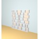 Boekenkast op maat  (H203cm - B200 cm)