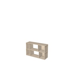 Meuble Bibliothèque sur-mesure (H75cm - L120 cm)
