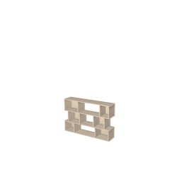 Custom bookcase  (H81cm - W120 cm)