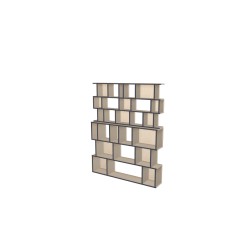 Custom bookcase  (H188cm - W150 cm)