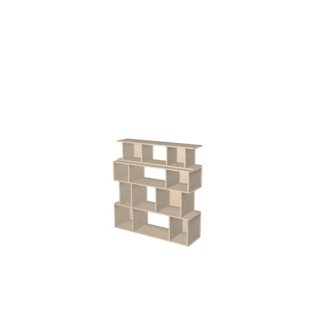 Meuble Bibliothèque sur-mesure (H129cm - L123 cm)