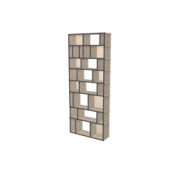 Custom bookcase  (H228cm - W92 cm)