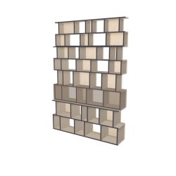 Custom bookcase  (H256cm - W174 cm)