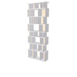 Custom bookcase (H281cm - W103 cm)