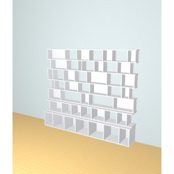 Custom bookcase  (H193cm - W229 cm)