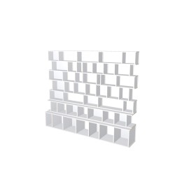 Custom bookcase  (H190cm - W225 cm)