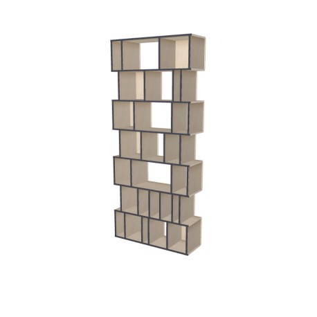 Custom bookcase  (H252cm - W110 cm)