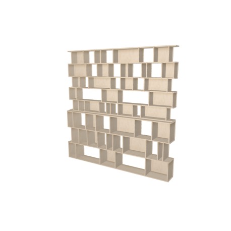 Custom bookcase  (H239cm - W240 cm)