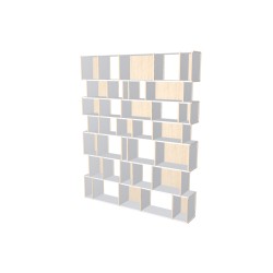 Custom bookcase  (H225cm - W181 cm)