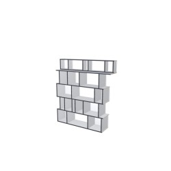 Boekenkast op maat  (H174cm - B159 cm)