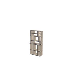 Custom bookcase  (H137cm - W70 cm)
