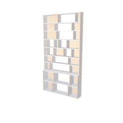 Custom bookcase  (H259cm - W135 cm)