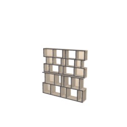 Boekenkast op maat  (H153cm - B83 cm)