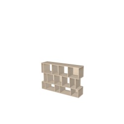 Custom bookcase  (H100cm - W153 cm)