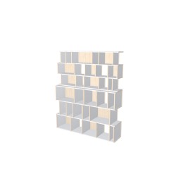 Custom bookcase  (H191cm - W160 cm)