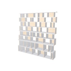 Custom bookcase  (H232cm - W230 cm)