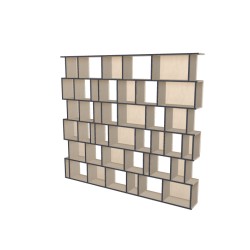 Custom bookcase  (H217cm - W240 cm)