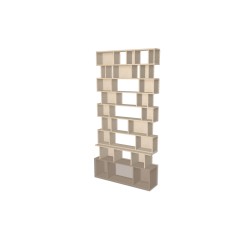 Custom bookcase  (H239cm - W120 cm)